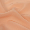 Famous Australian Designer Tropical Peach Crepe de Chine Viscose Lining - Detail | Mood Fabrics