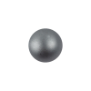Italian Hematite Iridescent Ball Shank Back Button - 22L/14mm | Mood Fabrics