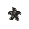 Vintage Gunmetal Starfish Cast Metal Button - 36L/23mm - Detail | Mood Fabrics