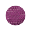 Magenta Jacquard Fabric Covered Low Convex Cotton Blend Sew On Button - 40L/25.5mm | Mood Fabrics