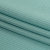 Canal Blue 2x2 Rayon Rib Knit - Folded | Mood Fabrics