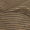 Gunpowder, Golden Egg, and Oatmeal Raised Stripes Blended Cotton Woven - Detail | Mood Fabrics
