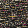 Magenta, Ceylon Yellow, and Black Striped Chunky Sweater Knit | Mood Fabrics