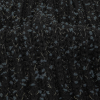 Black, Gray, and Metallic Silver Neppy Chunky Wool Knit - Detail | Mood Fabrics