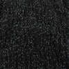 Black, Gray, and Metallic Silver Neppy Chunky Wool Knit | Mood Fabrics
