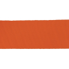 Bright Orange Petersham Grosgrain Ribbon - 1.4375 - Detail | Mood Fabrics