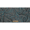Turquoise, Blue, and Gray Loopy Wool Sweater Knit - Full | Mood Fabrics