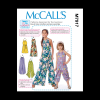 McCall's Girls' Jumpsuit and Romper Pattern M7917 Size CCE (3-4-5-6) | Mood Fabrics