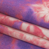 Pink and Purple Tie Dye Caye UV Protective Compression Swimwear Tricot with Aloe Vera Microcapsules - Folded | Mood Fabrics