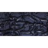 Laser Beam Baby Sequin Rows on Black Stretch Mesh - Full | Mood Fabrics