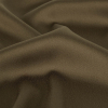 Theory Military Green Satin-Faced Polyester Twill Lining - Detail | Mood Fabrics