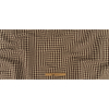 Brown and Crystal Gray Plaid Linen and Rayon Woven - Full | Mood Fabrics