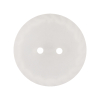Translucent Frosted Glass-like Button with Star White Etched Rim - 44L/28mm - Detail | Mood Fabrics