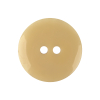 Italian Sand and Satin White Swirls 2-Hole Plastic Button - 40L/25.5mm - Detail | Mood Fabrics