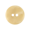 Italian Sand and Satin White Swirls 2-Hole Plastic Button - 40L/25.5mm | Mood Fabrics