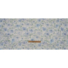 Blue, Green, and White Floral Cotton Jersey - Full | Mood Fabrics