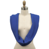 Blue Tubular Cotton 1x1 Rib Knit | Mood Fabrics