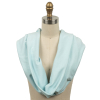 Pastel Blue Tubular Cotton Jersey | Mood Fabrics