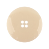 Italian Translucent Antique White Semi-Iridescent 4-Hole Plastic Blazer Button - 44L/28mm - Detail | Mood Fabrics