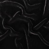 Ralph Lauren Black Silk and Viscose Velvet | Mood Fabrics