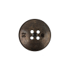 Italian Bronze Shallow Plate 4-Hole Metal Look Coat Button - 32L/20mm - Detail | Mood Fabrics