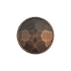 Italian Matte Bronze Faceted Metal Look Shank Back Button - 36L/23mm | Mood Fabrics