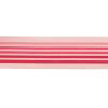 Pink Gradient Stripes Grosgrain Ribbon - 1 - Detail | Mood Fabrics