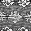 Black Floral and Abstract Re-Embroidered Lace Trim with Scalloped Edges - 5.25 - Detail | Mood Fabrics