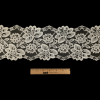 White Floral Lace Trim with Finished Edges - 5.5" - Full | Mood Fabrics
