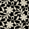 White Floral Wide Venise Lace Trim - 20" - Detail | Mood Fabrics