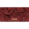 Metallic Scarlet and Burgundy Floral Luxury Brocade - Full | Mood Fabrics