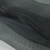 Black Stiff Mesh-Like Polyester Organza - Folded | Mood Fabrics