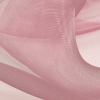 Pink Lilac Stiff Mesh-Like Polyester Organza - Detail | Mood Fabrics