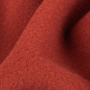 Sun Dried Tomato Recycled Polyester Stretch Knit Fleece - Detail | Mood Fabrics