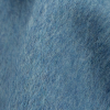 Heathered Light Blue Brushed Wool Double Cloth - Detail | Mood Fabrics