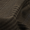 Italian Mulch, Steeple Gray and Sky Blue Plaid Wool Suiting - Detail | Mood Fabrics
