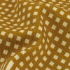 Mood Exclusive Mustard Solve for X Stretch Cotton Twill - Detail | Mood Fabrics