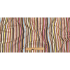 Pink, Yellow and Brown Barcode Stripe Cotton Twill - Full | Mood Fabrics