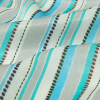 Mood Exclusive Blue Rulebreaker Polyester Crepe de Chine - Detail | Mood Fabrics