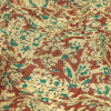 Mood Exclusive Scribbled Summer Metallic Pinstriped Viscose Dobby - Detail | Mood Fabrics