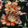 Mood Exclusive Black Love's Breath Polyester Crepe de Chine - Detail | Mood Fabrics