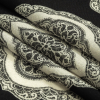 Mood Exclusive Caviar Antique Athenaeum Spotted Viscose Jacquard - Folded | Mood Fabrics