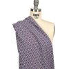 Mood Exclusive Blue Ribbon Big Top Stretch Polyester Seersucker - Spiral | Mood Fabrics