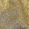 Astrolabe Metallic Gold and Silver Crinkled Luxury Brocade with White Backing - Detail | Mood Fabrics