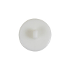 Italian White Anchor Embossed Shank Back Button - 32L/20mm - Detail | Mood Fabrics