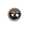 Italian Gunmetal Half Disco Ball Shank Back Plastic Button - 32L/20mm | Mood Fabrics