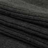 Alta Raven 2x2 Ribbed Chunky Sweater Knit - Folded | Mood Fabrics