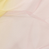Pink and Yellow Ombre Stripes Shadow Tulle - Detail | Mood Fabrics