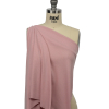 Pale Pink Stretch Polyester 2x2 Rib Knit - Spiral | Mood Fabrics