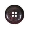 Port Royale Chunky Rolled Rim 4-Hole Plastic Button - 42L/27mm - Detail | Mood Fabrics